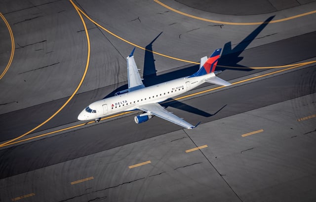 A Republic Airways Embraer jet (Photo: Shutterstock | Wirestock Creators)