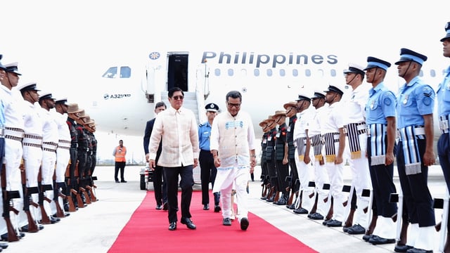 Philippines President Marcos Jr. arrives in India for first-ever state visit | X@MEAIndia