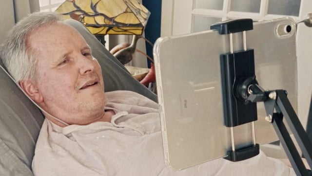 iPad thought control for ALS, paralyzed, patient, brain, mind