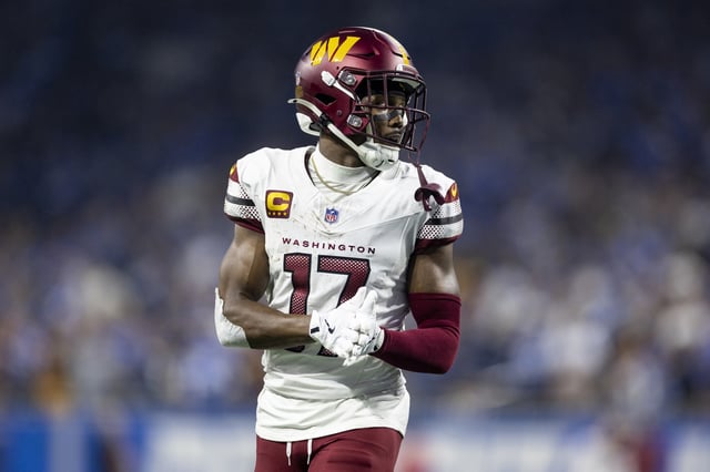 Commanders WR Terry McLaurin has several suitors across the league, with the Patriots and Raiders listed at DraftKings as two of his most likely potential destinations.