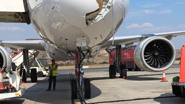 El avión tuvo que regresar al aeropuerto de Barajas. 