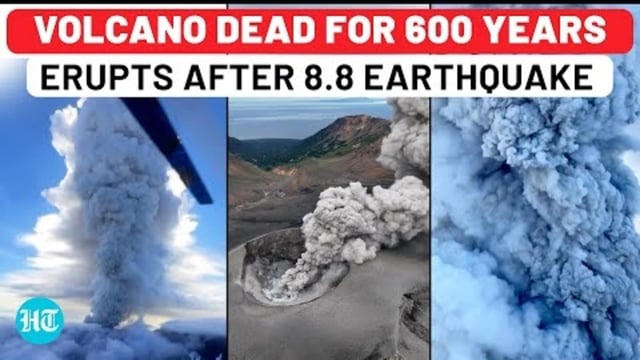 Volcano Silent For 600 Years Roars Back After 8.8 Earthquake | New York, New Jersey Face Aftershock