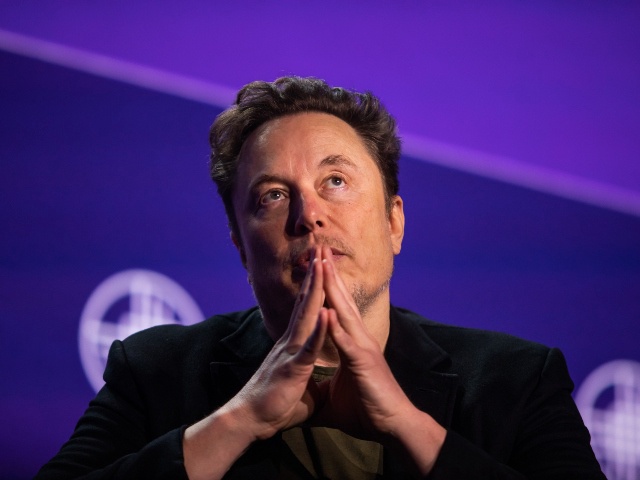 BEVERLY HILLS, CALIFORNIA - MAY 6: The Co-Founder Technoking of Tesla, SpaceX and  X Holdings Corp., Elon Musk speaks at the Milken Institute's Global Conference at the Beverly Hilton Hotel,on May 6, 2024 in Beverly Hills, California. The 27th annual global conference explores various topics, from the rise of generative AI to electric vehicle trends and features participants, soccer star David Beckham and actor Ashton Kutcher. (Photo by Apu Gomes/Getty Images)