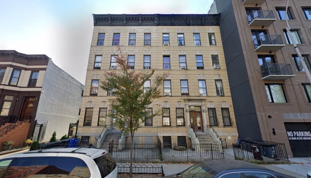 Thomas Fagan was charged with murder after he confessed to strangling his sibling, Mary Fagan, inside the siblings&#39; Brooklyn apartment on St. John&#39;s Place near Bedford Ave. on July 26, 2025. (Google)