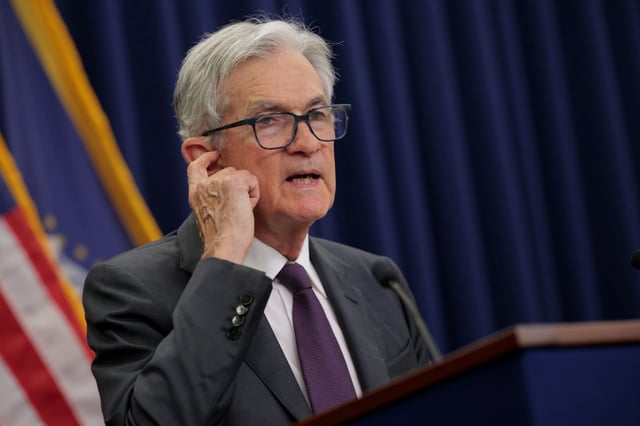 Federal Reserve chair Jerome Powell.