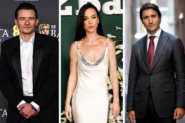 La reacción de Orlando Bloom a los rumores de romance entre su ex, Katy Perry, y Justin Trudeau