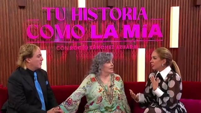 Verónica y Cristian Castro: los mejores momento de “Tu historia como la mía” / Captura Youtube @ROCIOSANCHEZAZUARA