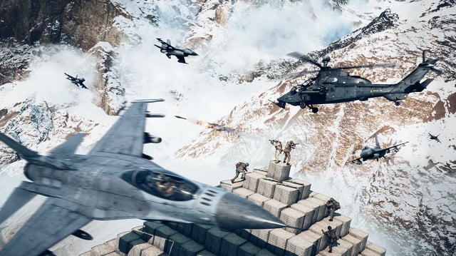 Official gameplay screenshots of Battlefield 6.