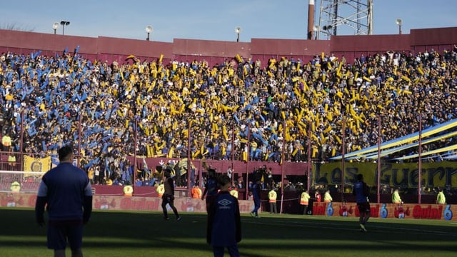 Los hinchas de Central ya tuvieron la chance de acompañar al equipo en su presentación ante Lanús.
