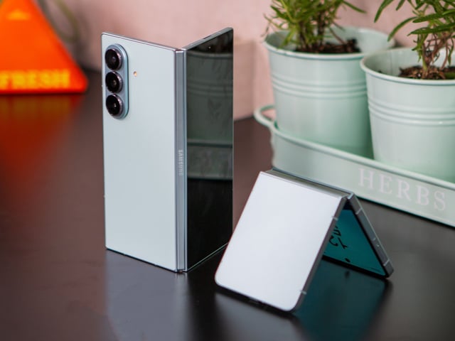 Samsung Galaxy Fold 7 and Flip 7 in Mint hands-on