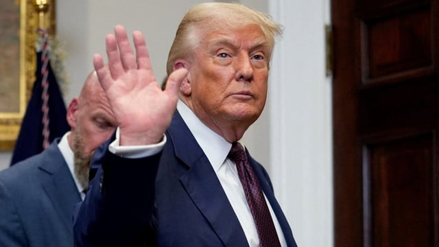 Trump will sign an executive order creating a task force for the 2028 Summer Olympics in Los Angeles. REUTERS/Kent Nishimura/File Photo