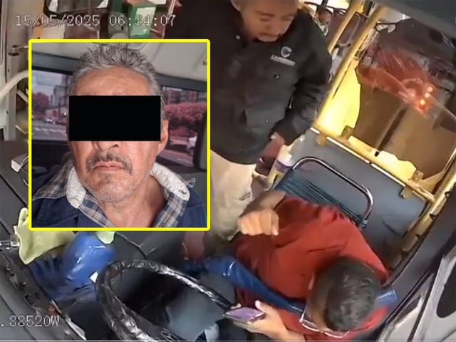 El 15 de mayo, Sergio &#34;N&#34; agredió al chofer de transporte público Daniel Hernández en Guadalajara, golpeándolo con un termo tras un choque con otro vehículo.