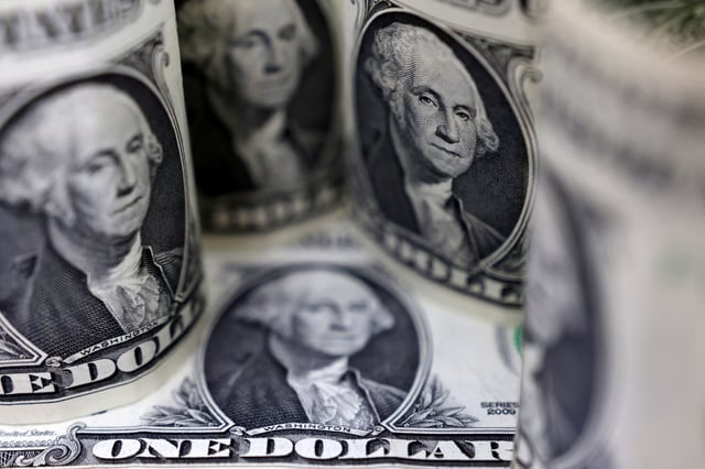U.S. Dollar banknotes are seen in this illustration taken July 17, 2022. REUTERS/Dado Ruvic/Illustration/ File Photo