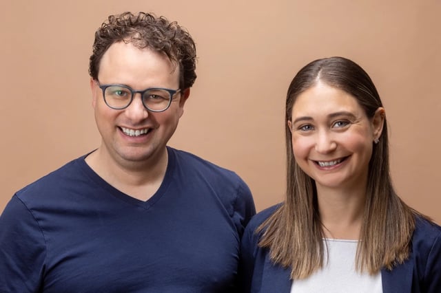 Anthropic’s Dario Amodei and Daniela Amodei. Image: Anthropic