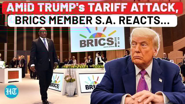 Amid Trump's tariff attack, South Africa reacts, after US pressure to end…