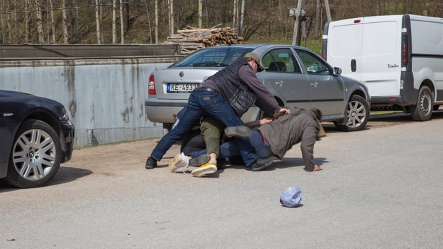 An Indian taxi driver was attacked by two men in a suburb of Dublin in Ireland 