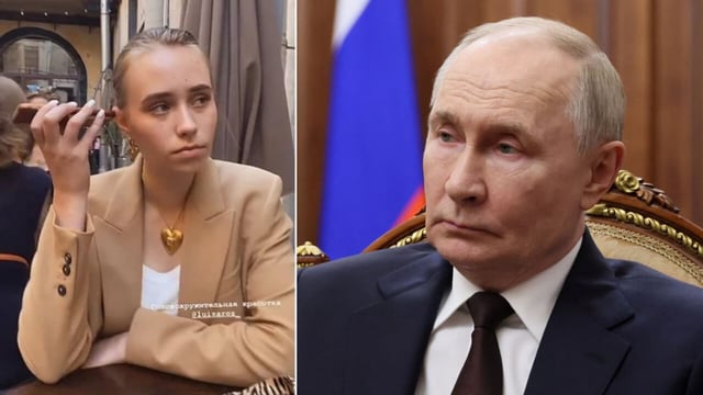 Elizaveta Krivonogikh, believed to be Russian President Vladimir Putin’s illegitimate daughter.