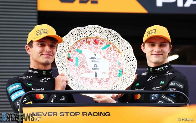 Lando Norris, Oscar Piastri, McLaren, Hungaroring, 2025