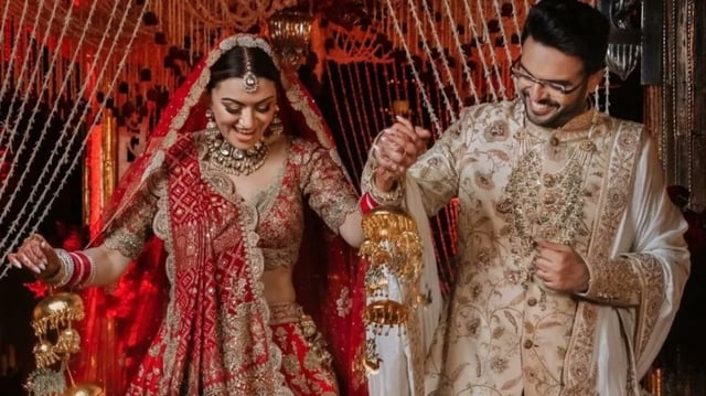 Social media silence and recent online behavior of Hansika Motwane and Sohael Khaturiya raise questions about their relationship status following their lavish wedding.