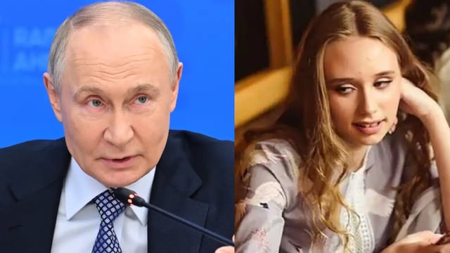 Vladimir Putin and Elizaveta Krivonogikh
