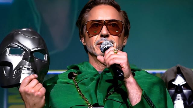 Robert Downey Jr, who played Iron Man, now plays Doctor Doom in the MCU