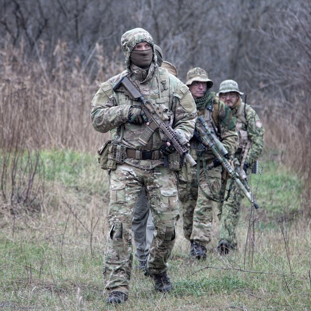Söldner im Ukraine-Krieg.
