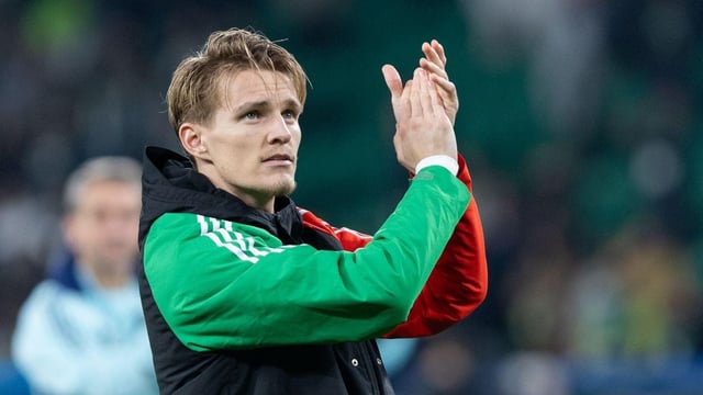 Arsenal midfielder Martin Odegaard