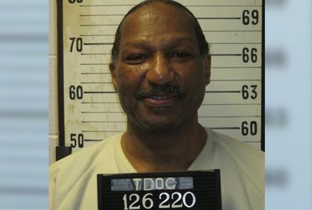 This undated booking photo provided by the Tennessee Department of Corrections shows Byron Black.