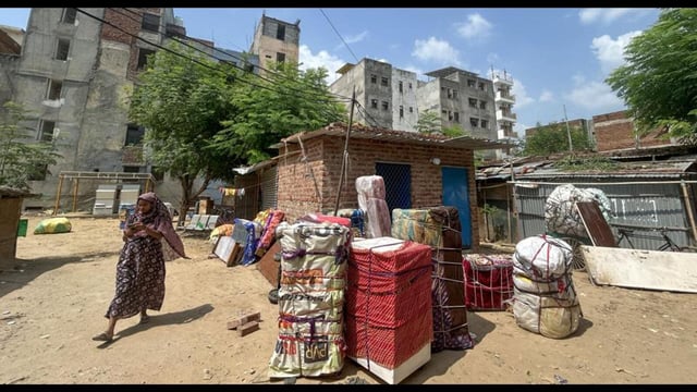 Migrant workers preparing to leave for West Bengal from Gurugram. (HT PHOTO/Representative)