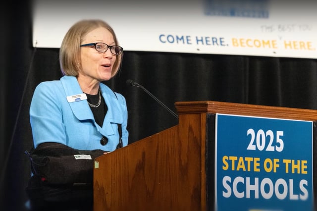 Jackie Norris, chair of the Des Moines school board and former chief of staff to Michelle Obama, is running for Senate in Iowa.