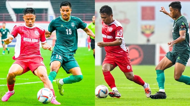 Indian Army FT beat Tribhuvan Army FC in their Durand Cup 2025 match. | Image: X/@thedurandcup