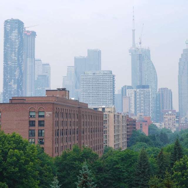 A city view of Toronto on Monday July 14, 2025. THE CANADIAN PRESS/Chris Young