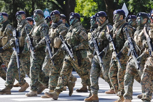 Fuerzas Armadas Argentinas. (Archivo)
