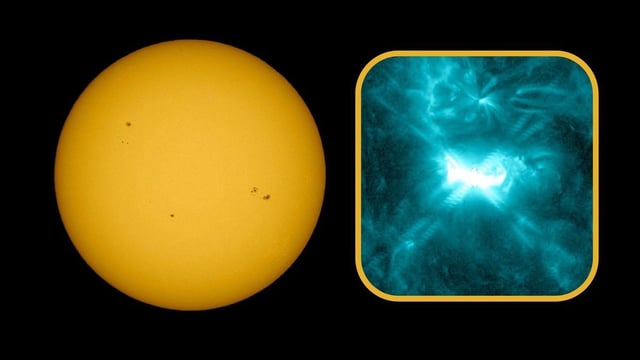 Minor solar flares cause brief radio blackouts, no major impact