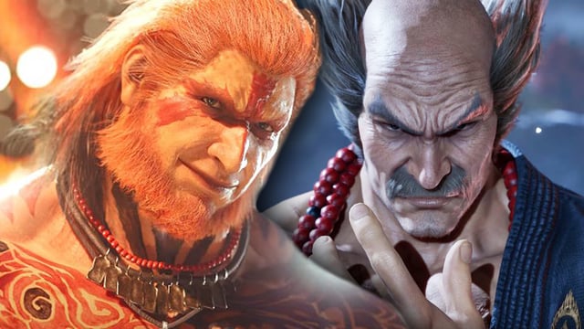 Virtua Fighter's Wolf Hawkfield and Tekken 8's Heihachi Mishima.