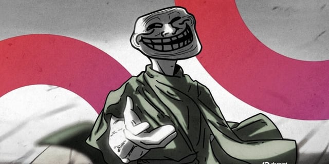 meme coin Breaking Push troll Solana Meme Coins pump.fun Solana Meme coin trollface vintage meme Leland King Fawcette Saint Whynne