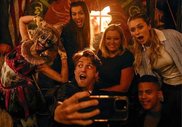 The Twisted Carnival themed area in the Universal Horror Unleashed year-round haunted experience coming to Area15 in Las Vegas. (Courtesy of Universal)