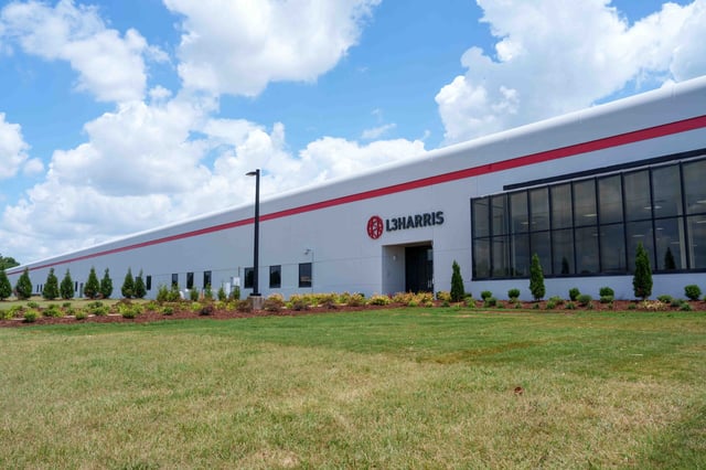 Exterior of L3Harris Technologies’ new Advanced Manufacturing Facility-South facility in Huntsville, Ala. (Photo: L3Harris)