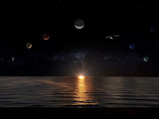 Este 10 de agosto habrá una alineación planetaria. Foto: Shutterstock