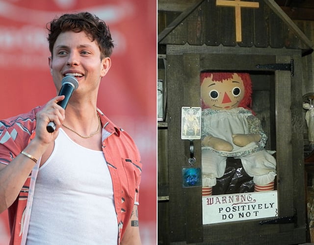 'This might be the most important and prominent piece of paranormal history in the world,' Matt Rife said of the Connecticut house and occult museum that houses a allegedly haunted Raggedy Ann doll, Annabelle.