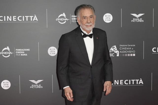 Archivo - 14 October 2024, Italy, Rome: US film director Francis Ford Coppola attends the red carpet of his movie "Megalopolis" at the Cinecitt Studios in Rome. Photo: Mario Cartelli/SOPA Images via ZUMA Press Wire/dpa