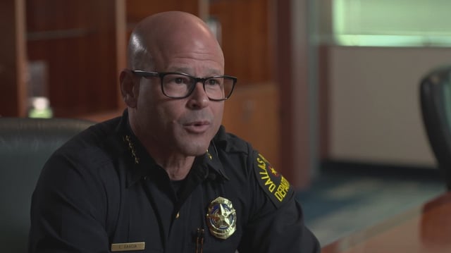 Former Dallas Police Chief Eddie Garcia is one of three remaining candidates to replace former Fort Worth Police Chief Neil Noakes.