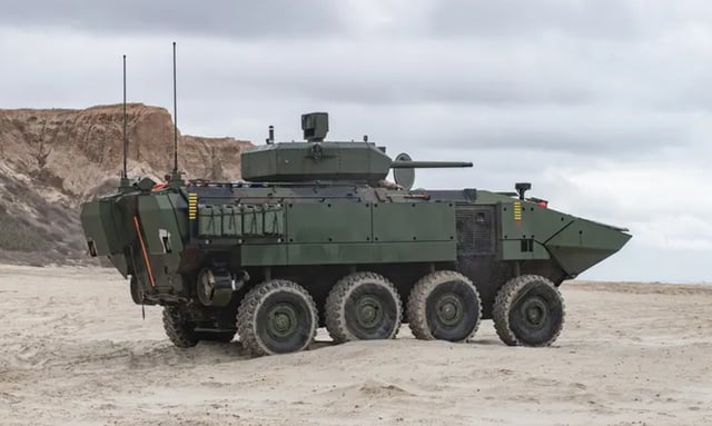 ACV-30 production representative test vehicle. Photo: BAE Systems.