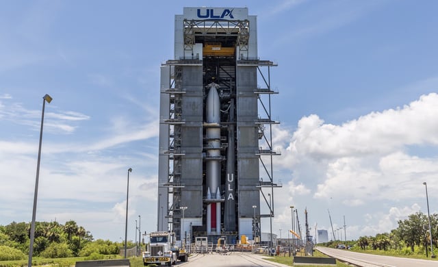 United Launch Alliance said that it is on track to launch its Vulcan rocket on Aug. 12 (ULA Photo)