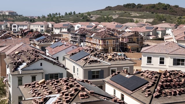 Construction continues on new housing in Portola Springs in Irvine, CA on Wednesday, Sept. 25, 2024. (Photo by Paul Bersebach, Orange County Register/SCNG)