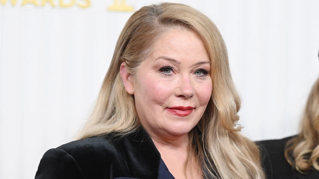 Christina Applegate at the Screen Actors Guild Awards in 2023.