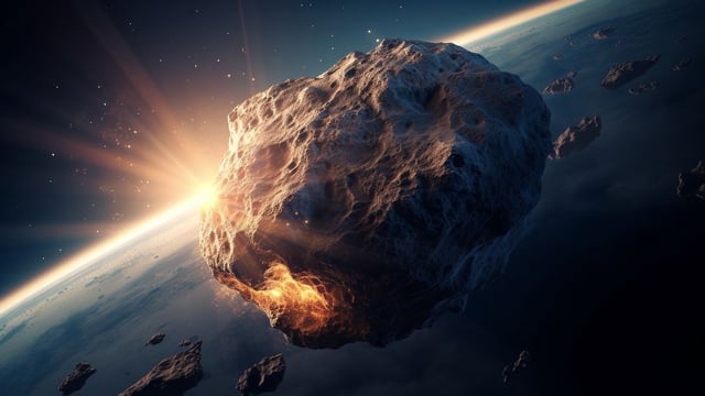 Un enorme asteroide fue captado por la NASA y advierten que se acercó a la Tierra
