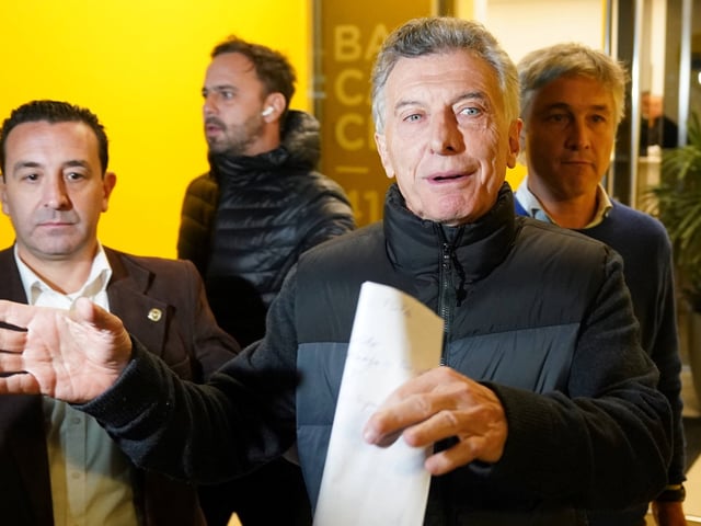 Mauricio Macri sede Pro