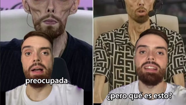 Ibai Llanos pidió que frenen los edits de su cambio físico.