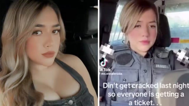 Jennifer Escalera "Didn’t Get Cracked Last Night So Everyone Is Getting a Ticket" TikTok